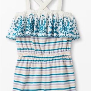 Hanna Andersson Summer Stripes Romper 2T